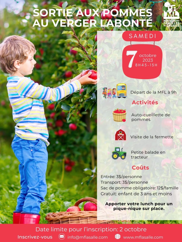 Sortie aux pommes